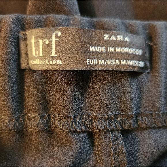 Zara Tuxedo Waist High Waist Flow Shorts Medium - Picture 7 of 7